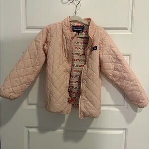 Patagonia Kids Light Pink Quilted Puffer Jacket
